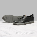 Perforierte Business Casual Herrenschuhe